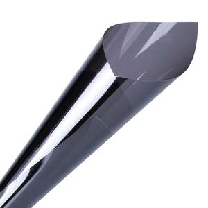 Película de ventana de cerámica nano metálica de alto rendimiento <span class=keywords><strong>LNM</strong></span> 15, VLT 15% UVR 99% Tinte de ventana de coche Textura de metal de alto rechazo de calor - Product Image 2