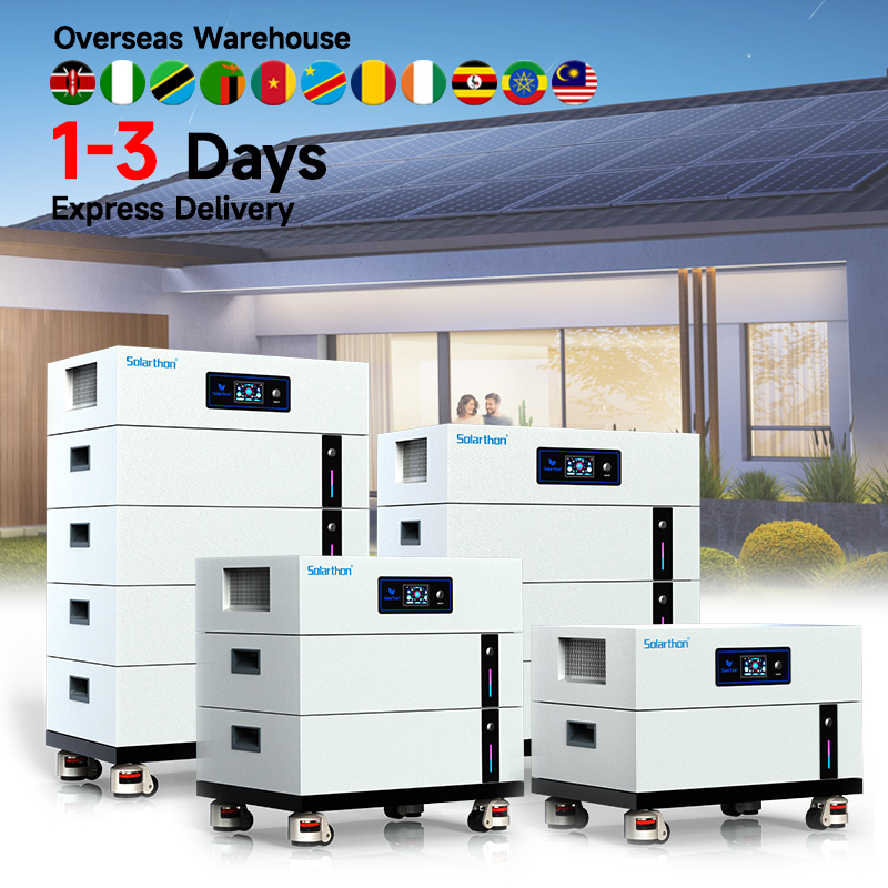 Solarthon Stackable Hybrid Grid Solar Energy
