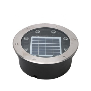 Luz LED Solar Subterránea, Luces Solares de Inundación, Iluminación Integrada para Terrazas, Estacionamientos y Carreteras - Product Image 1
