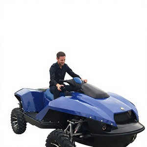 Quad amphibie tout-terrain 1500CC pour adultes, en plastique renforcé de fibre de verre, pour la terre et l'eau - Product Image 1