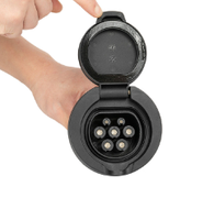 Nouveau 32A monophasé prise femelle IEC62196-2 EV chargeur Type 2 prise de charge avec obturateur Condition nouveau
