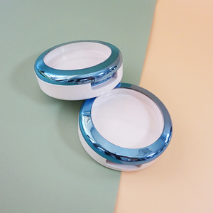 Estuche Redondo Vacío para Polvo Compacto, Contenedor Individual para Sombra de Ojos y Colorete, con Espejo Incorporado, Logotipo Personalizado, Estuche Cosmético de Marca Privada - Product Image 2