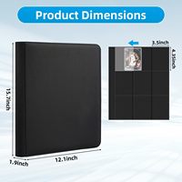 Álbum de Tarjetas con 4, 9 o 12 Bolsillos para Toploader, Venta al por Mayor de Fábrica