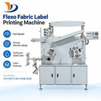 Nouvelle machine d'impression flexographique automatique 3 couleurs haute vitesse pour étiquettes de vêtements, étiquettes de lavage et applications de bobines TPU – Garantie 1 an