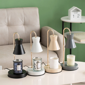 Prix bon marché lampe de table parfum bougie parfumée lampe chauffante électrique meilleur cadeau pour les filles GU10 gradateur 2 pièces ampoule - Product Image 6