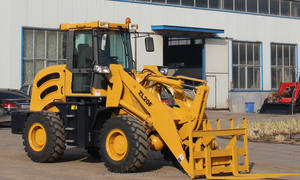 Micro Top Pallet Snelheidszijde Industriële Power Grab Wiellader Mini Beton Metalen Lader - Product Image 5