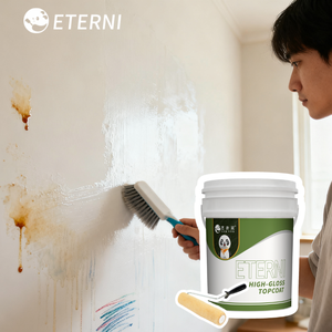 ETERNI Couche de finition haute brillance à base d'eau pour murs intérieurs – Protection décorative de la peinture, ajoute brillance et durabilité – En spray - Product Image 3