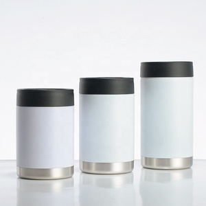 Refroidisseur <span class=keywords><strong>Bouteille</strong></span> ou Canette de Bière Cola Isotherme en Acier Inoxydable 14 oz avec Logo Personnalisé, Garde les Boissons au Froid Pendant des Heures - Product Image 4