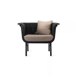 Ensemble <span class=keywords><strong>de</strong></span> salon élégant en rotin, mobilier <span class=keywords><strong>de</strong></span> <span class=keywords><strong>jardin</strong></span>, tissage naturel, coussins moelleux, canapés <span class=keywords><strong>de</strong></span> <span class=keywords><strong>jardin</strong></span> pour intérieurs et extérieurs haut <span class=keywords><strong>de</strong></span> gamme - Product Image 5