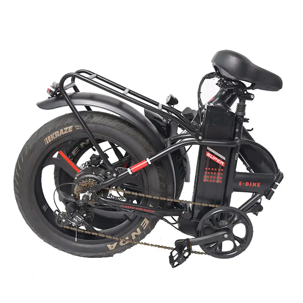OEM 20 pulgadas 48v 250W neumático gordo plegable pera bicicleta electrica bicicleta plegable ebike/bicicleta eléctrica plegable sepeda lipat listrik
