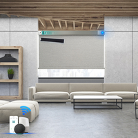 Stores de bureau personnalisés, télécommande Wifi, stores intelligents, stores automatiques, stores à enroulement motorisés