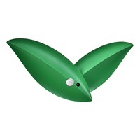 Lampe murale LED en forme de feuille de saule, veilleuse rechargeable à détecteur de mouvement, applique murale décorative d'ambiance pour chambre et couloir