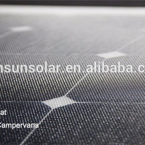 <span class=keywords><strong>Panneau</strong></span> <span class=keywords><strong>solaire</strong></span> flexible monocristallin ETFE 100W <span class=keywords><strong>avec</strong></span> clip de <span class=keywords><strong>batterie</strong></span>, multifonction DC et USB <span class=keywords><strong>pour</strong></span> différents équipements électroniques - Product Image 2
