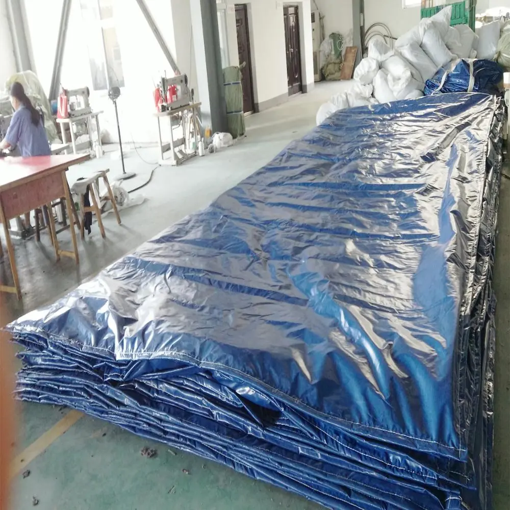 JLM bâche imperméable en PVC bâche robuste pour camions remorques couvertures plates