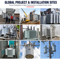 Transformateur de distribution triphasé immergé dans l'huile certifié CE IEC60076 11kV/380V, faible bruit, 50kVA 100kVA 160kVA 250kVA 300kVA