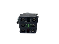 Bloc de contact unique ZBE101 XB4 Harmony Green Light, borne à vis 24V XB4BW33B5=ZB4BW333+ZB4BW0B15, ouverture et fermeture