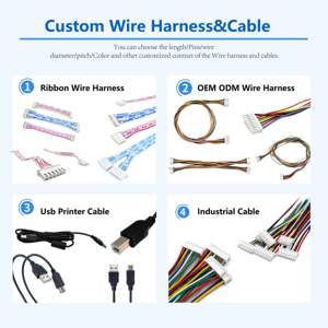 Pabrik Asal Cina Kabel Harness Tembaga 2/3/4/5/6 Pin 1.0-2.54mm Pitch IP67 Untuk Mobil Motor Berlapis PVC Dapat Disesuaikan - Product Image 3