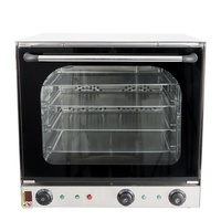 Four à convection électrique commercial 4 plateaux pour boulangerie, pizza, pain, poulet - Équipement de rôtissage