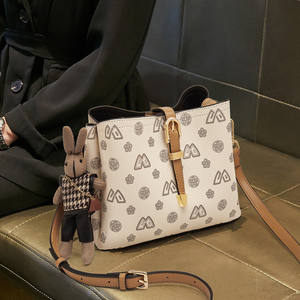 Tas bahu wanita kualitas tinggi PU + tas selempang wanita mewah kulit PVC merek tas tangan desainer 2025 - Product Image 5