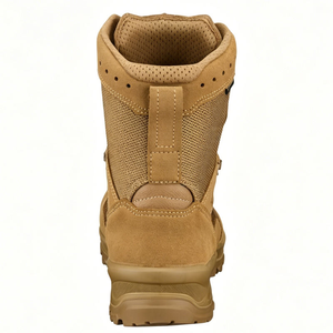 Bottes de combat tactiques d'hiver en cuir suédé marron SFB26 à tige haute pour la chasse, la moto, la randonnée en extérieur et le désert - Product Image 3