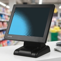Monitor de Pantalla Táctil Múltiple de 15 Pulgadas a Prueba de Polvo y Agua con Logotipo OEM de Fábrica, Pantalla de Punto de Venta para Negocios de Restaurantes