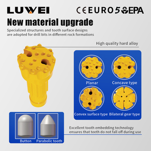 Tungsten Carbide Button <strong>DTH</strong> <strong>Bit</strong> for Water Well Drilling 130mm 150mm 250mm 254mm High Penetration Rate Rock Breaking Tools - Product Image 4