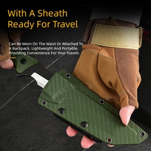 <b>Plastic</b> Handle Stainless Steel Blade <b>Pocket</b> Knife OEM/ODM Customizable HK SS253 Camping Survival Tool 200mm 3mm - Product Image 3