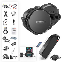 Kit de conversion de vélo électrique Bafang MMG340 BBS01 36V 250W avec moteur central et batterie lithium-ion 13Ah, kit de bricolage pour vélo électrique