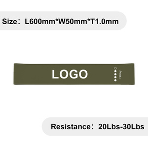 Juego de 5 Bandas Elásticas de Resistencia de Múltiples Niveles, Duraderas, con Bolsa de Transporte para Entrenamiento - Product Image 5