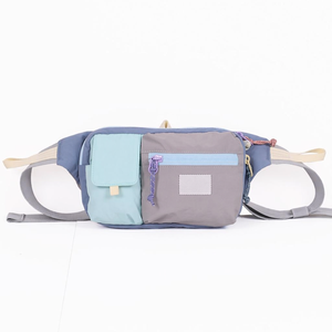 Mini Riñonera Casual de Nylon con 3 Bolsillos, Ligera, con Cierre, para Viajes al Aire Libre y Uso Diario - Product Image 1