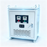 Transformateur de puissance triphasé à isolation sèche en cuivre et aluminium à double enroulement 100 kVA 0,8 kV/0,38 kV/0,22 kV/0,11 kV