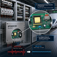 Alimentation électrique LED pour éclairage d'urgence, carte de circuit imprimé conforme à la norme EN50155 pour wagons de chemin de fer et trains de métro, assemblage SMT, usine OEM ODM