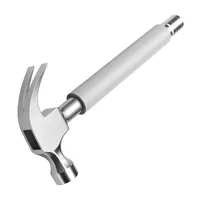 Marteau à griffes multifonctionnel pour l'installation de climatisation, vis d'expansion, marteau de menuiserie avec manche en acier pour la maison
