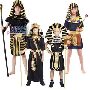 Costume de Faraon Égyptien pour Enfant Garçon, Déguisement de Jeu de Rôle pour Halloween, Noël, Style Personnage TV - Product Image 1