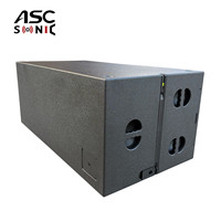 Haut-parleur de subwoofer DJ professionnel double 18 pouces LS-218 3200W