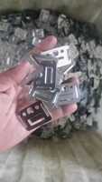 Clips Metálicos de Acero Inoxidable para Fijación de Revestimiento de Pared WPC, Abrazaderas de Enclavamiento, Clips de Techo de PVC para Paneles Decorativos