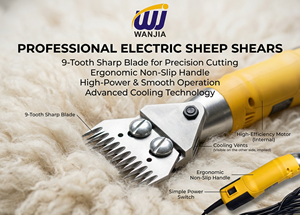 Cortadora de Lana de Oveja WANJIA, Máquina Esquiladora Eléctrica, Cortadora de Pelo para Animales de Granja - Product Image 4