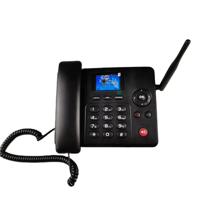 Senior Desktop Phone Sim Card 4G WiFi Telephone