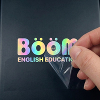 Pegatinas de Vinilo Dorado Mate Personalizadas, Etiquetas Adhesivas con Letras Plateadas para Tazas, Diarios, Regalos, Manualidades, OEM, ODM