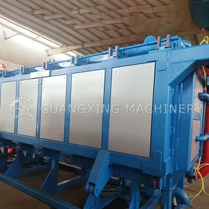 Nuova macchina automatica per lo stampaggio di blocchi sottovuoto schiuma EPS per la produzione di cialde