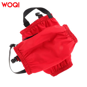 Guêtres de randonnée WOQI 42x55cm, résistantes à l'eau, rouges, unisexes, pour la course en trail et la protection contre la neige - Product Image 1