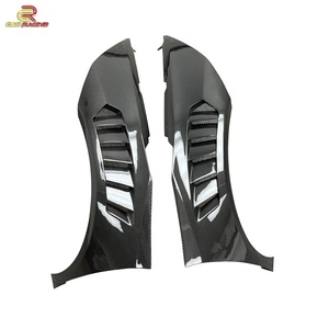 Guardabarros Delantero de Fibra de Carbono Estilo Vorstein para Lambo Huracan LP580 LP610 EVO Performante, Piezas de Carrocería 2014-2018 - Product Image 1