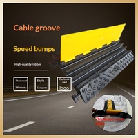 Passerelle de protection en caoutchouc PVC pour câbles, anti-pression, résistante aux chocs pour camions lourds, pour traversées routières
