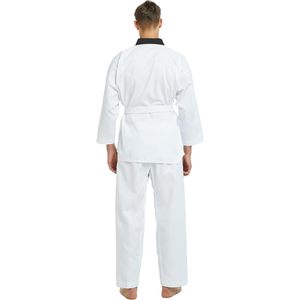 Uniforme de Taekwondo Estilo WTF Personalizado 2025 para Niños y Adultos, Dobok de TKD con Logotipo Impreso y Cinturón para Traje de Entrenamiento de Artes Marciales - Product Image 1