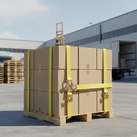 Sangles d'arrimage à cliquet professionnelles en acier zingué résistant aux intempéries de 3 po x 27 pi pour le chargement de remorques