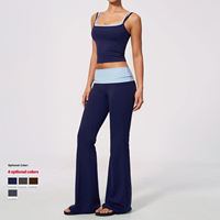 OEM ODM Op Maat Gemaakt Lichtgewicht Zachte Yogakleding Set 2-delig Zweet Afvoerend Sportkleding Pilates Fitness Outfit Ademend Trainingskleding