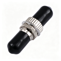Adaptateur de fibre optique FTTH SM ST monomode/multimode en alliage de zinc, coupleur ST-ST