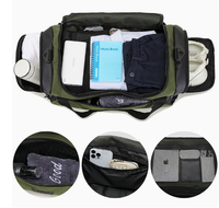 Sac de sport et de voyage unisexe de luxe, étanche, avec fermeture éclair tendance et motif lettre, idéal pour le yoga, le football, la natation et les activités de plein air