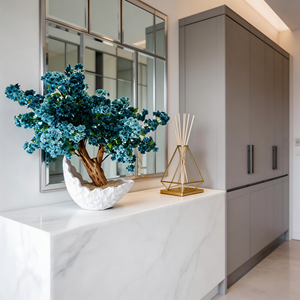 نباتات اصطناعية للزينة - متينة وصديقة للبيئة، مصنوعة من البلاستيك الخفيف الوزن عالي المحاكاة للاستخدام الداخلي في عيد الشكر وعيد الميلاد - Product Image 3