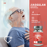 Capsules d'extrait de racine de Jiaogulan Gynostemma Pentaphyllum, complément antioxydant, capsules de complément d'extrait de Pueraria Lobata